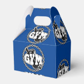 Gym Barbell Logo Thunder_Cove Geschenkschachtel (Rückseite)