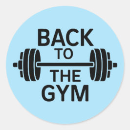 Gym Barbell Sticker