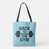 Gym Barbell Tasche (Rückseite)