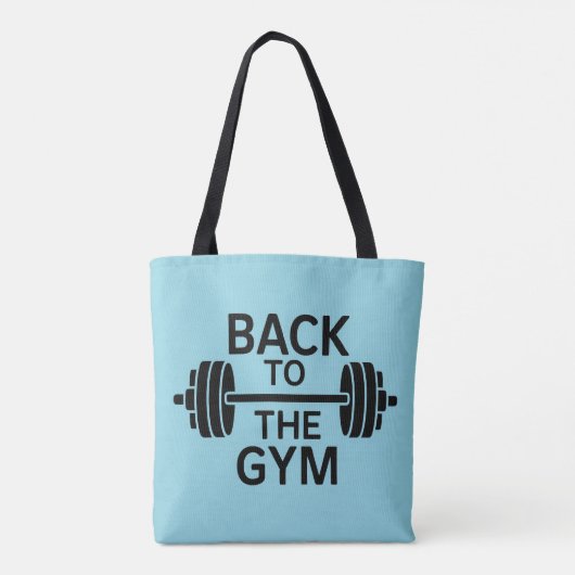 Gym Barbell Tasche (Rückseite)
