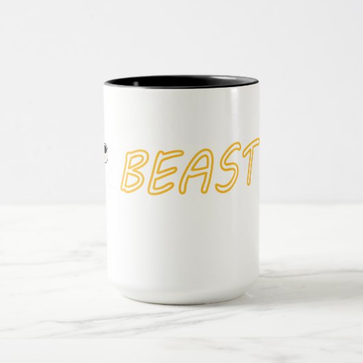 Gym Beast geweckt Tasse (Zentrum)