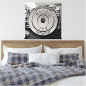 Gym-Besitzer oder User-Fitness Funny Gray Edition Leinwanddruck (Insitu (Schlafzimmer))
