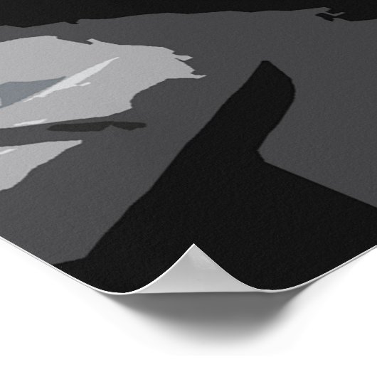 Gym-Besitzer oder User-Fitness Funny Gray Edition Poster (Ecke)