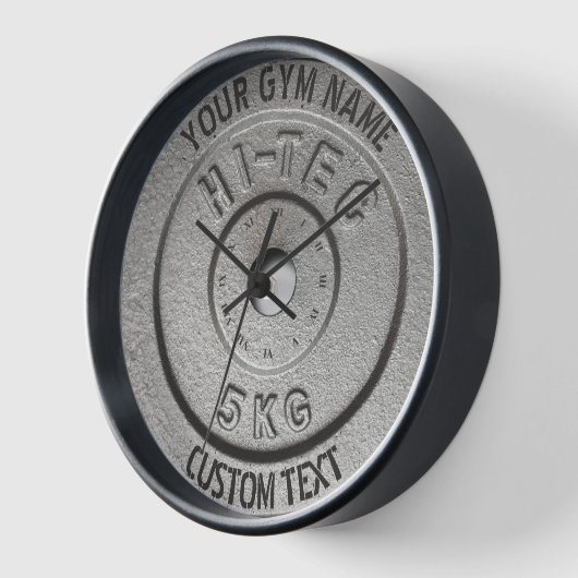 Gym-Besitzer oder User-Fitness Grau Edition Funny  Uhr (Winkel)