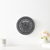 Gym Bodybuilder Wall Clock Runde Wanduhr (Zuhause)