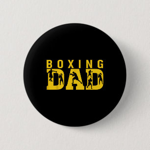 Gym Boxer Liebe Vater Boxing Lover Training Box Pl Button