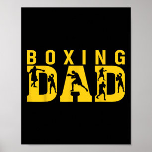 Gym Boxer Liebe Vater Boxing Lover Training Box Pl Poster