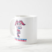 Gym Bunny Kaffeetasse (Vorderseite Links)