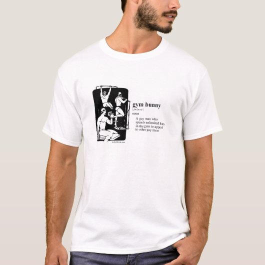 GYM BUNNY T-Shirt (Vorderseite)