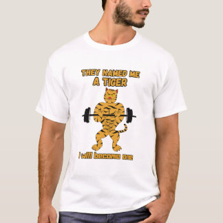 Gym Cat. Motivierend Funny Cat T-Shirt