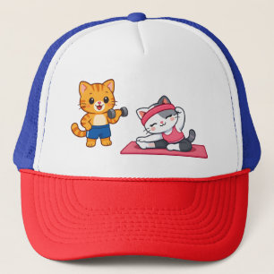 Gym-Cat-Truckerhut Truckerkappe