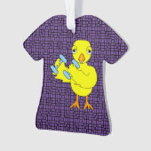 Gym Chick Ornament (Vorderseite)