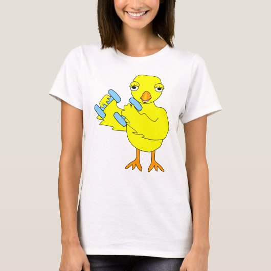 Gym Chick T-Shirt (Vorderseite)