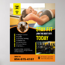 Gym Custom Services Poster