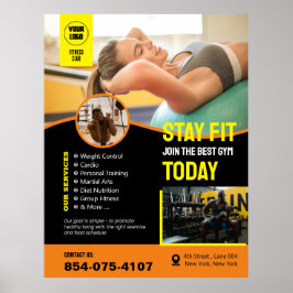 Gym Custom Services Poster