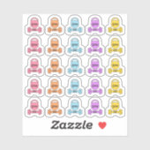 Gym Day Fitness Workout Übung Bujo Planer Aufkleber (Blatt)