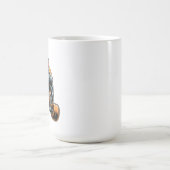 GYM Doberman Hundbodybuilder Power-Lifter Kaffeetasse (Mittel)