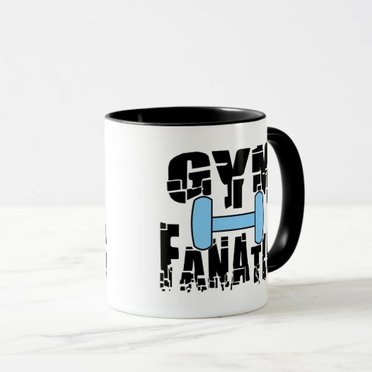 Gym Fanatic Tasse (VorderseiteRechts)