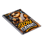 Gym Faultier - Critter Kingdom Notizblock (Rechte Seite)