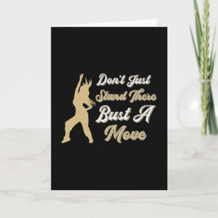 Gym Fitness Dancing Workout Tanz Sportgeschenk Ide Karte