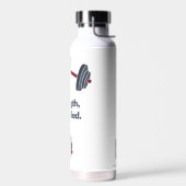 Gym Fitness Dumbell Stärke, vereinfacht Trinkflasche (Links)