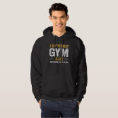 GYM fitness workout exercise weightlifting trainin Hoodie (Vorne ganz)