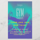Gym Flyer Werbeaktion (Vorne)