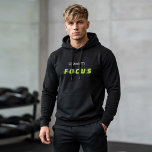 GYM FOCUS Modern Fitness Hoodie<br><div class="desc">This modern GYM FOCUS T-Shirt is designed for fitness lovers and gym spaces.</div>