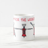 Gym for the weekend kaffeetasse (Mittel)