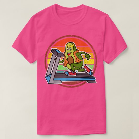 Gym Funny Avocado, Avocardio, Funny Workout for me T-Shirt (Design vorne)