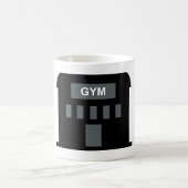 Gym-Gebäude Kaffeetasse