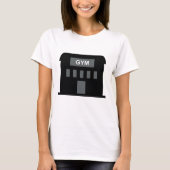 Gym-Gebäude T-Shirt (Vorderseite)