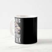 Gym Gift For Men Training Motivation Fitness Bodyb Kaffeetasse (Vorderseite Links)