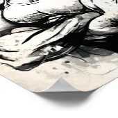 Gym Girl Motivierend Muscle, schöne Frau Poster (Ecke)