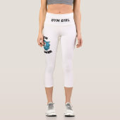 Gym Goddess: Erobern Sie mit Vertrauen Capri Leggings (Vorderseite)