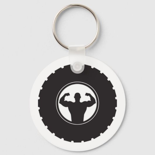 Gym Hard Schlüsselanhänger (Vorderseite)