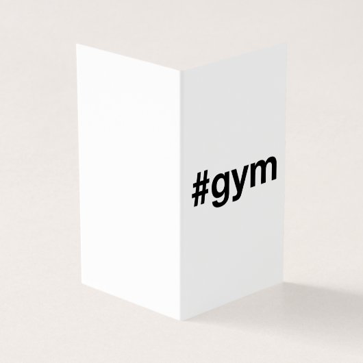 GYM Hashtag (Vorderseite)
