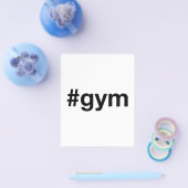 GYM Hashtag Flyer (Einzeln)