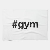 GYM Hashtag Geschirrtuch (Horizontal)