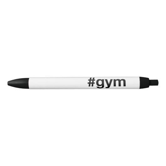 GYM Hashtag Kugelschreiber (Vorderseite)
