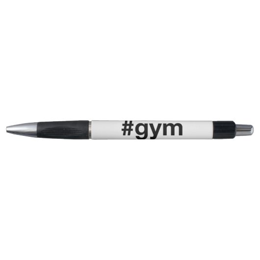 GYM Hashtag Kugelschreiber (Vorderseite)