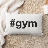 GYM Hashtag Lendenkissen (Decke)