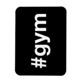GYM Hashtag Magnet (Vertikal)