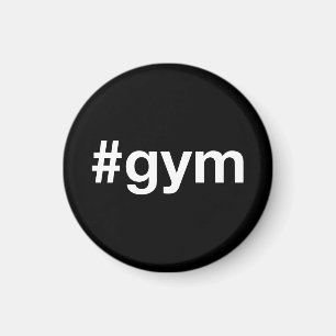GYM Hashtag Magnet