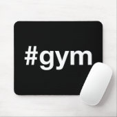 GYM Hashtag Mousepad (Mit Mouse)