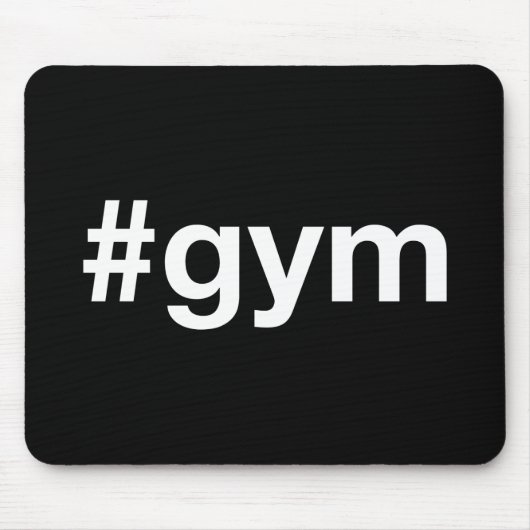 GYM Hashtag Mousepad (Vorne)