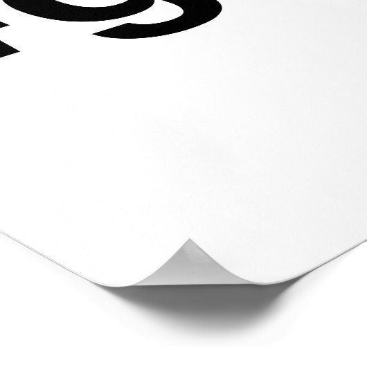 GYM Hashtag Poster (Ecke)