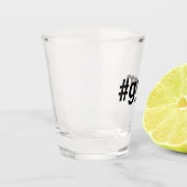 GYM Hashtag Schnapsglas (Links)