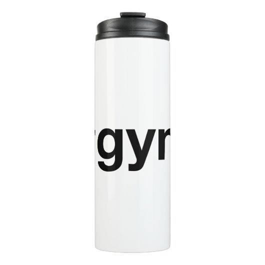 GYM Hashtag Thermosbecher (Vorderseite)