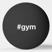 GYM Hashtag Tischtennisball (Vorderseite)